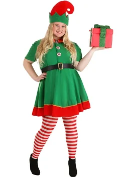 Plus Size Holiday Elf Costume