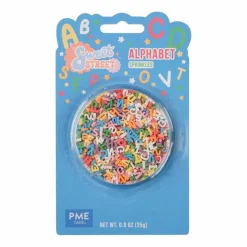 PME Cake Sweet Street® Alphabet Sprinkles
