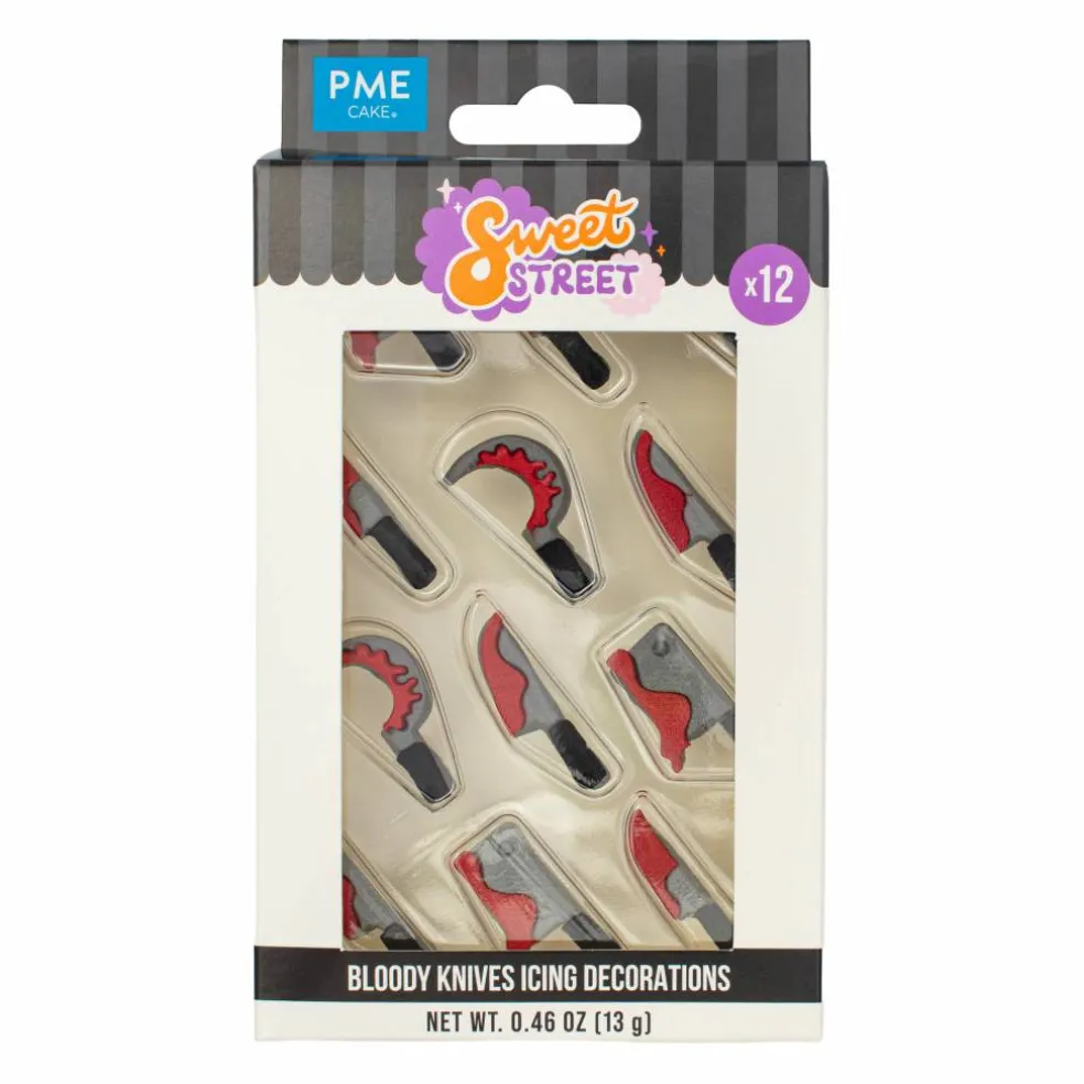 PME Cake Sweet Street® Bloody Knives Icing Decorations