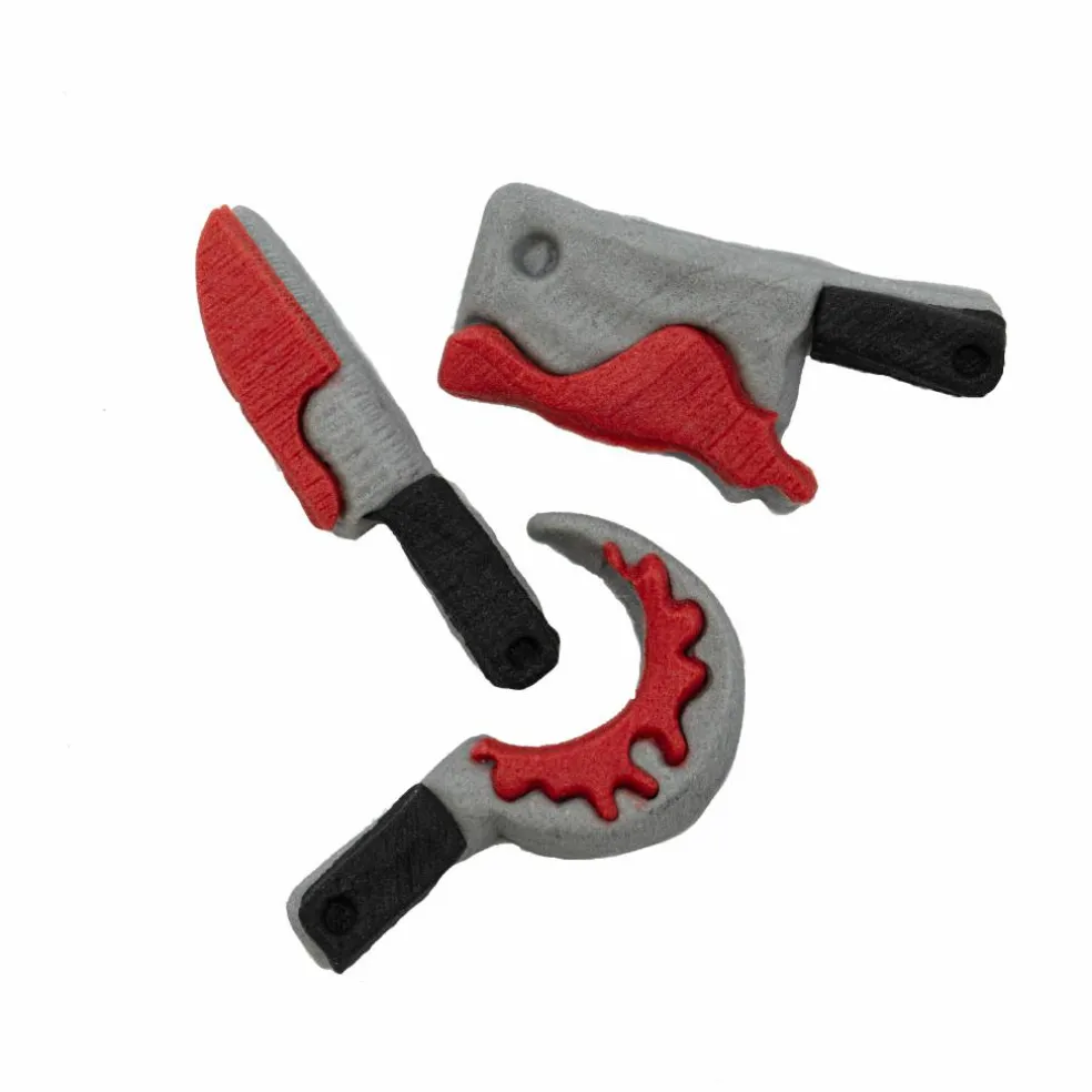 PME Cake Sweet Street® Bloody Knives Icing Decorations