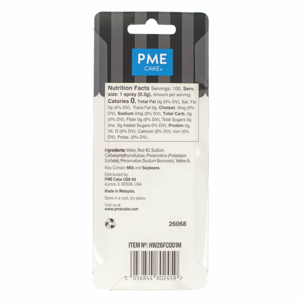 PME Cake Sweet Street® Edible Blood Splat Spray