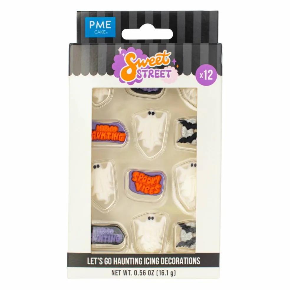 PME Cake Sweet Street® Let's Go Haunting Icing Decorations