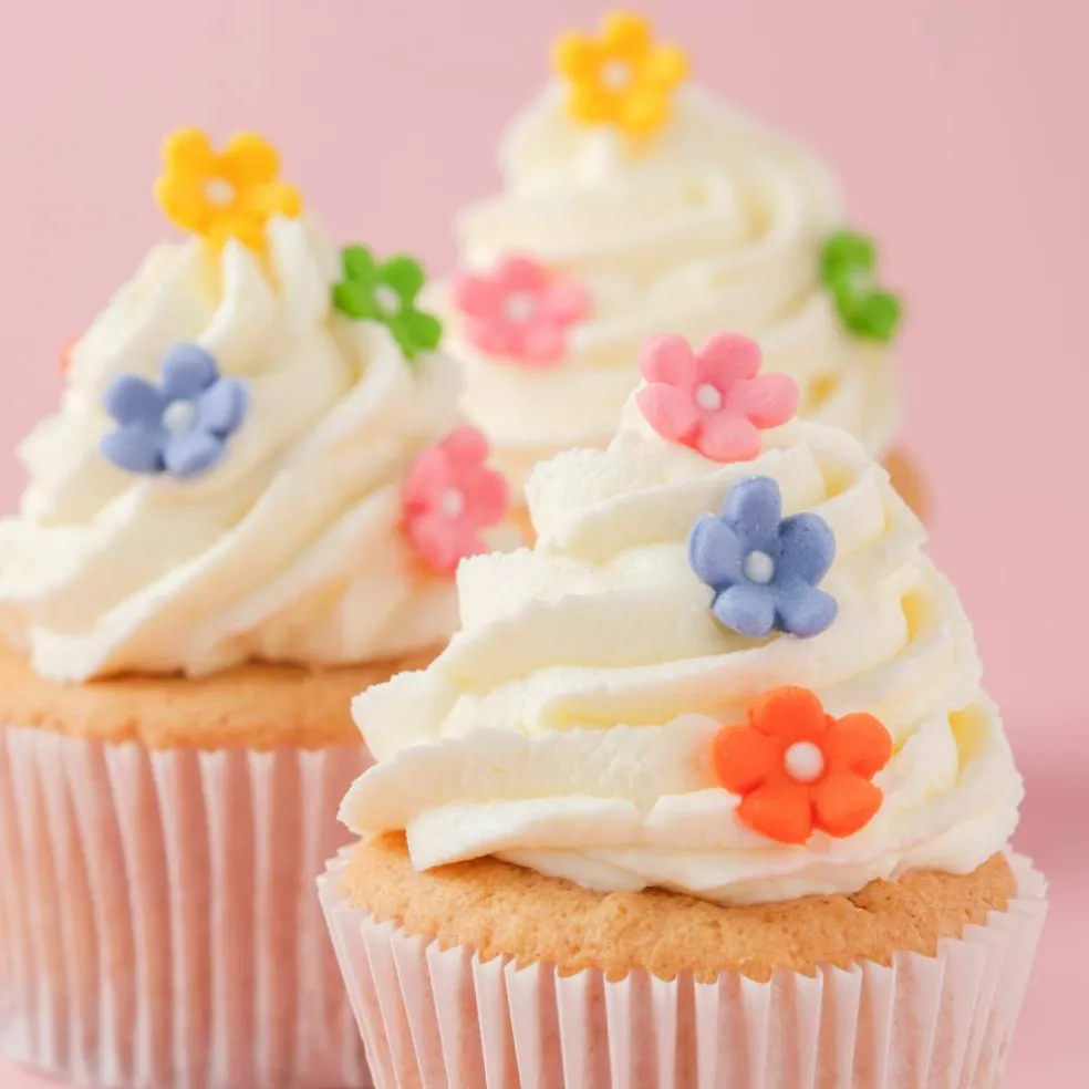 PME Cake Sweet Street® Mini Blossoms Icing Decorations