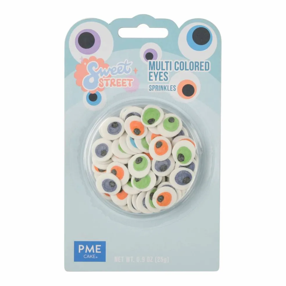PME Cake Sweet Street® Multicolor Eyes Fondant Sprinkles