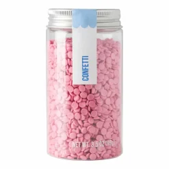 PME Cake Sweet Street® 3.5oz. Flat Round Confetti Sprinkles
