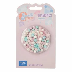 PME Cake Sweet Street® Pastel Diamond Sprinkles
