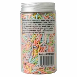 PME Cake Sweet Street® Pastel Rainbow Pearlized Jimmies Sprinkles