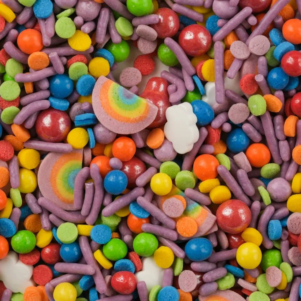 PME Cake Sweet Street® Rainbow Burst Sprinkle Mix