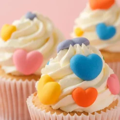 PME Cake Sweet Street® Rainbow Hearts Icing Decorations