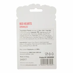PME Cake Sweet Street™ Red Hearts Sprinkles