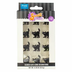 PME Cake Sweet Street® Scared Cats Icing Decorations