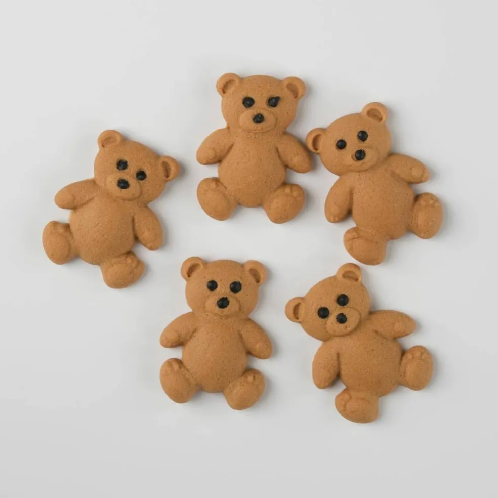 PME Cake Sweet Street® Teddy Bear Icing Decorations