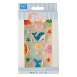 PME Cake Sweet Street® Under the Sea Icing Decorations