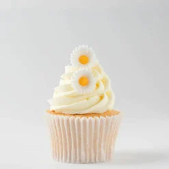 PME Cake Sweet Street® White Daisy Icing Decorations