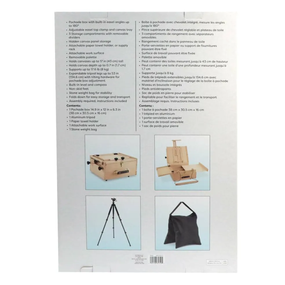 53" Pochade Easel with Tripod by Artist's Loft®