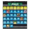 Pocket Chart Monthly Calendar Black