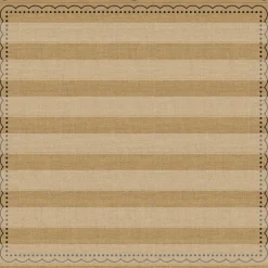 7-Pocket Pocket Chart, Burlap Design, 28" x 28"
