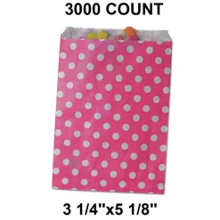 Pocket-Sized Small Dots Bags 3 1/4" x 5 1/8"