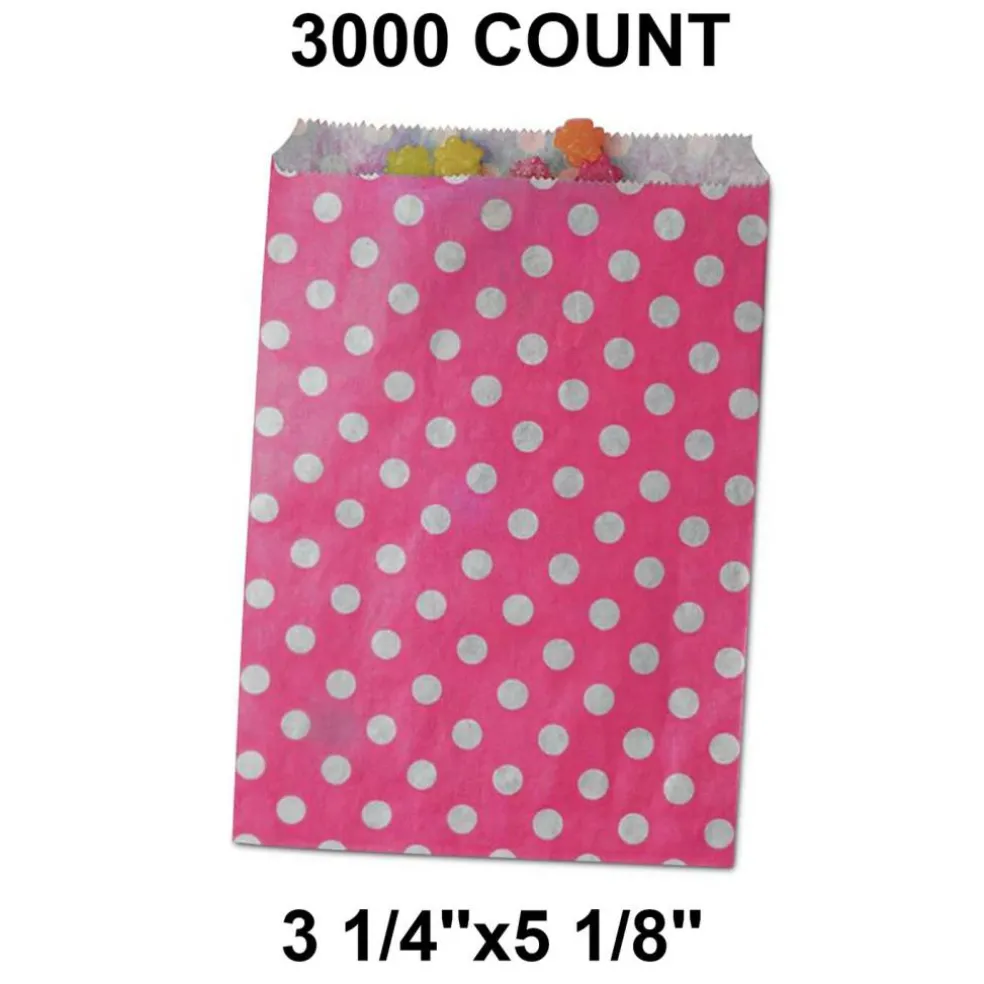 Pocket-Sized Small Dots Bags 3 1/4" x 5 1/8"