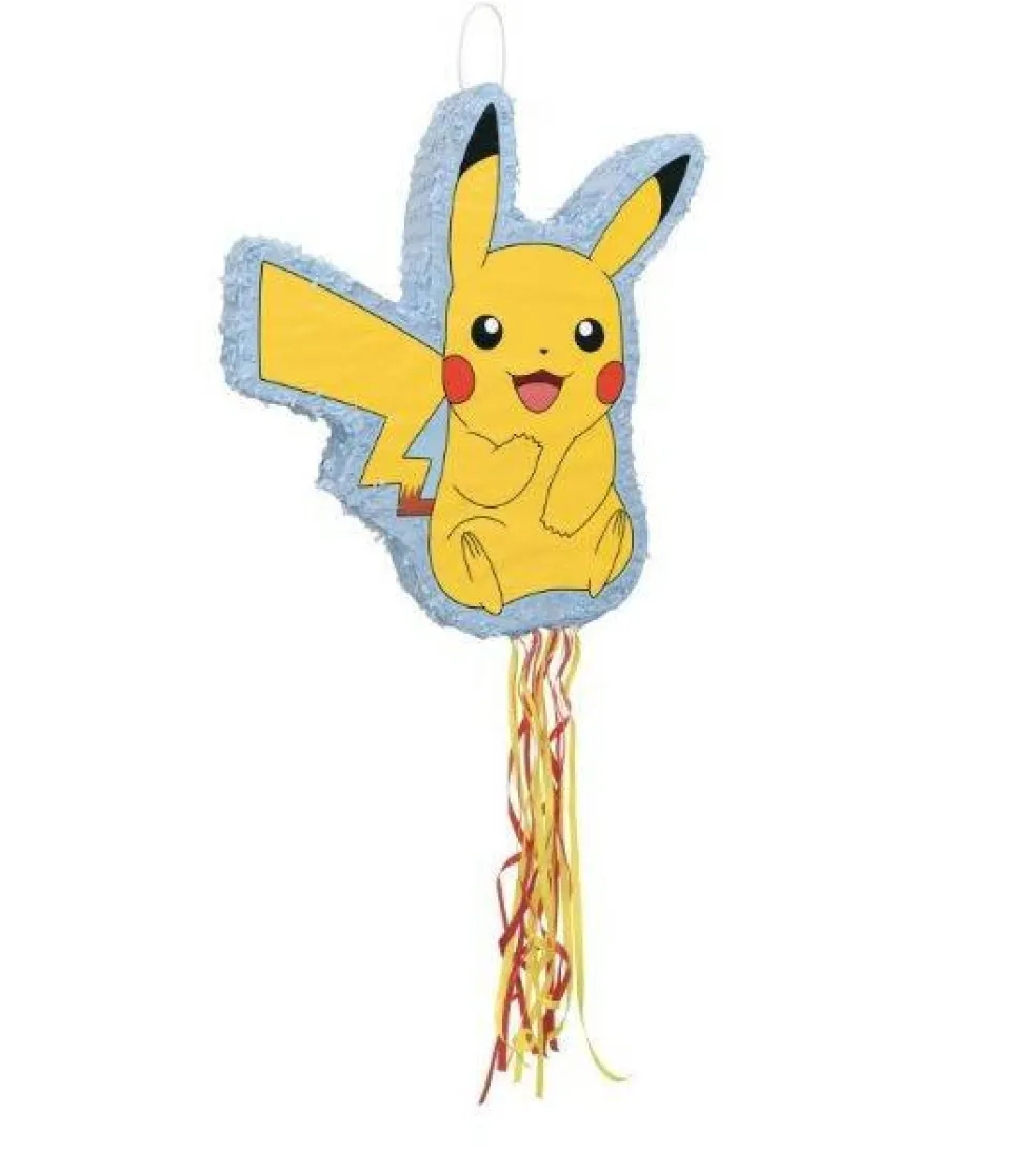 Pokemon “Pikachu” Character Shaped Pull String Pinata – 1 Pinata