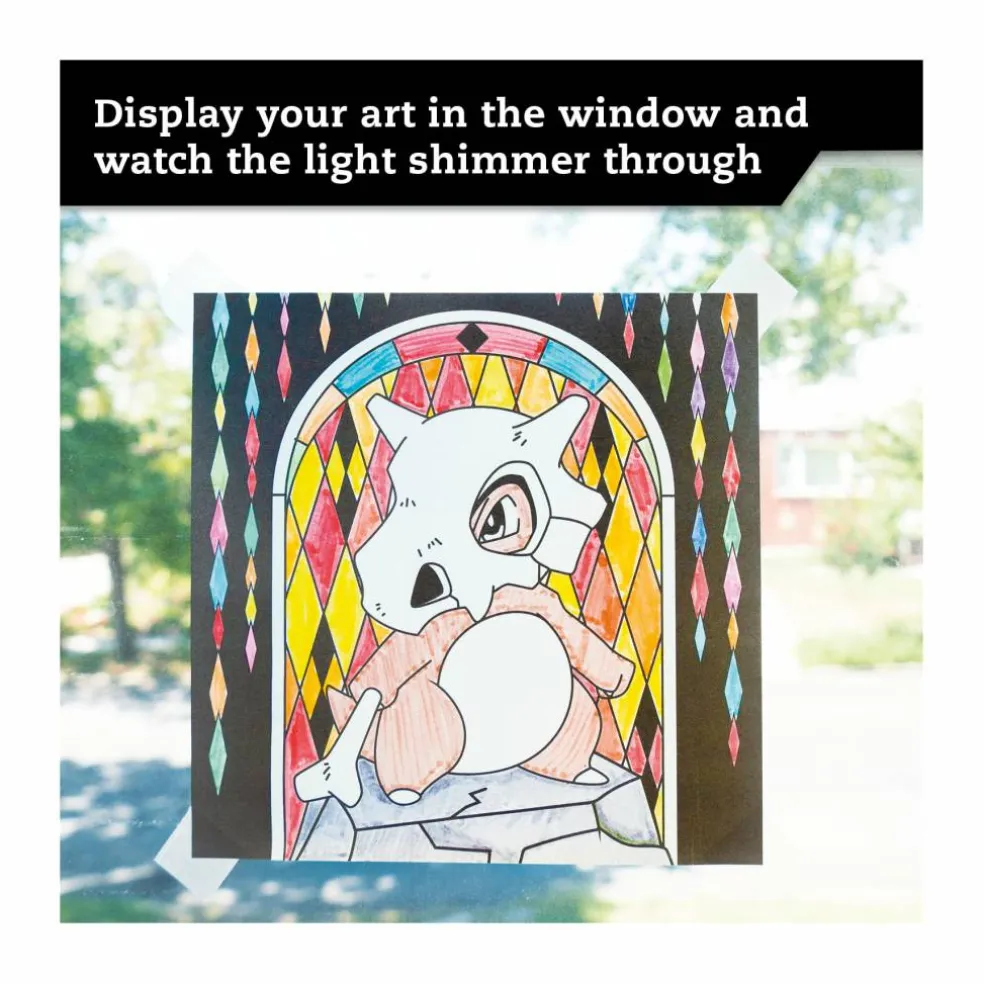Pokemon Stained Glass Art
