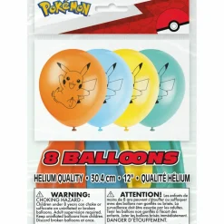 12" Pokémon™ Latex Balloons, 8ct.