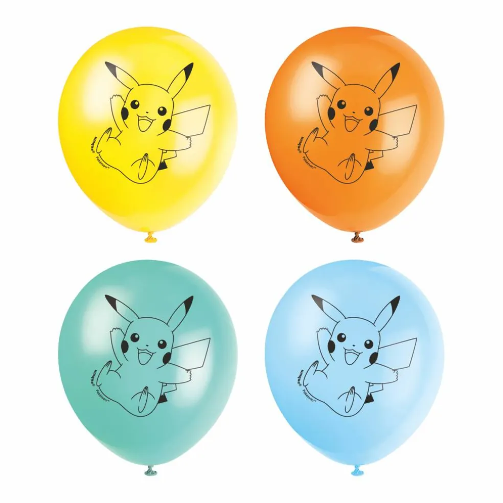 12" Pokémon™ Latex Balloons, 8ct.