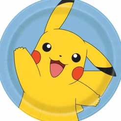 8.5" Pokémon™ Paper Plates, 8ct.
