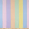 Polar Fleece 58" Pastel Stripe 3 Yard Pre-Cut Fabric