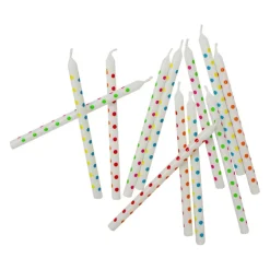 Polka Dot Birthday Candles by Celebrate Itâ„¢