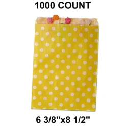 Polka Dot Charm Bags Generous Capacity 6 3/8