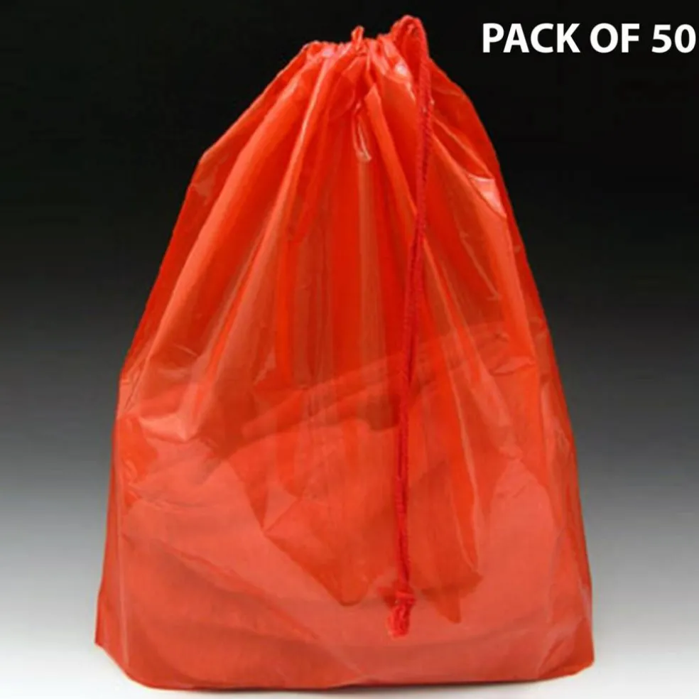 Poly Bag-Precision in Every Package 16" x 18" Poly Bag | Single Drawstring