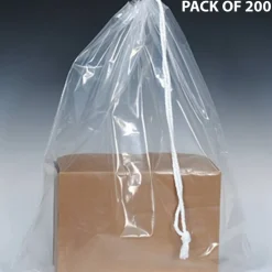 Poly Bag with Single Drawstring 16