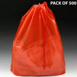 Poly Bag with Single Drawstring 16