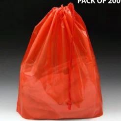 Poly Bag with Single Drawstring 16