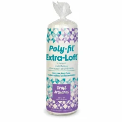 Poly-Fil® Extra-Loft® Quilt Batting, 36" x 45"
