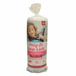 Poly-Fil Low-Loft® Quilt Batting, 81" x 96"