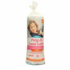 Poly-Fil Low-Loft® Quilt Batting, 72" x 90"
