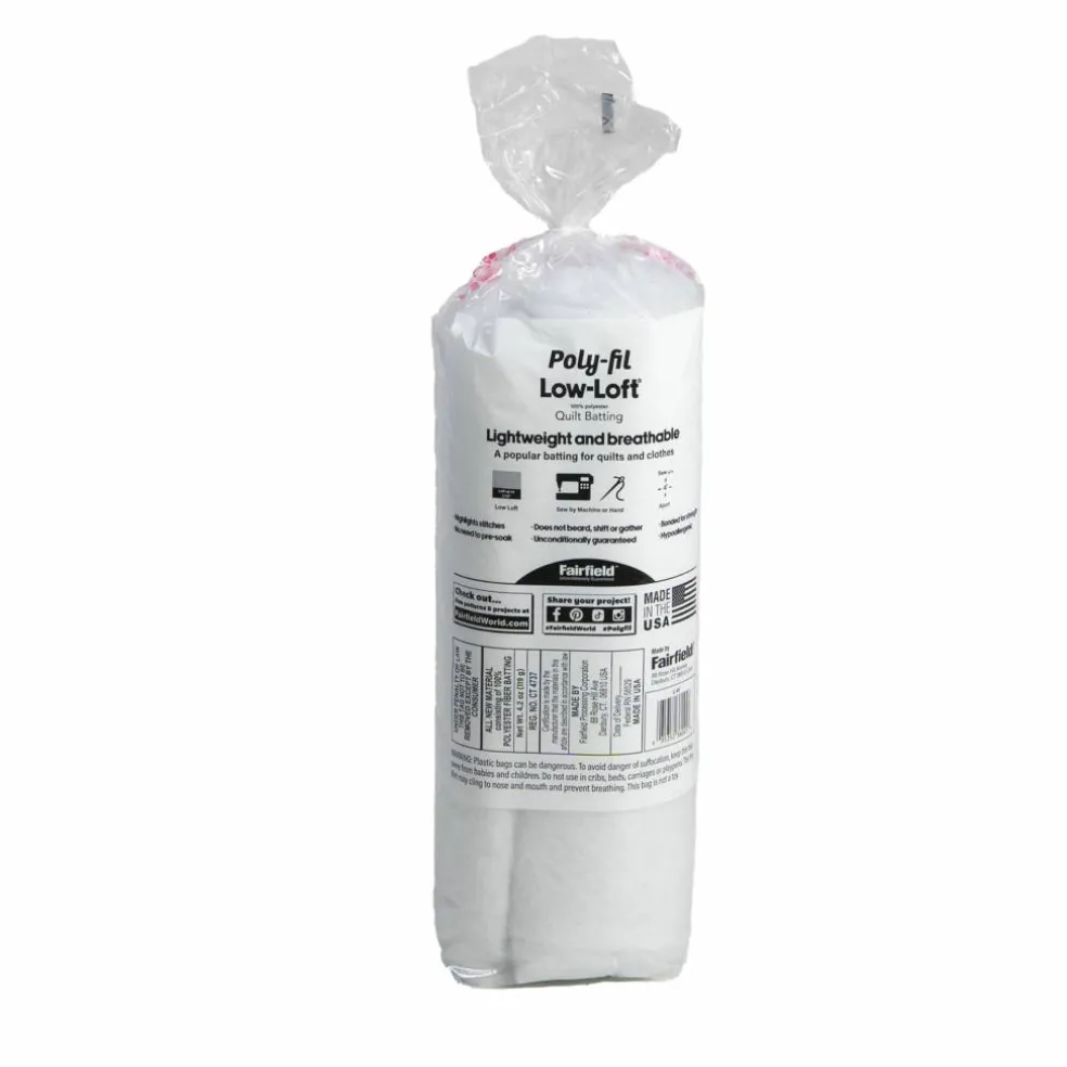 Poly-Fil Low Loft® 72" x 90" Twin Polyester Quilt Batting
