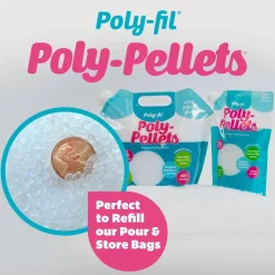 Poly-Fil® Poly-Pellets® 6lb. Weighted Stuffing Beads