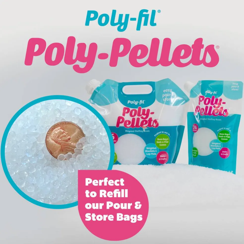 Poly-Fil® Poly-Pellets® 6lb. Weighted Stuffing Beads
