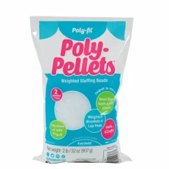 Poly-Fil® Poly Pellets® Weighted Stuffing Beads, 2lb.