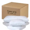 Poly-Fil® Premier™ 6ct. Poly-Cotton Blend Ultra Plush Pillow Insert, 18" x 18"