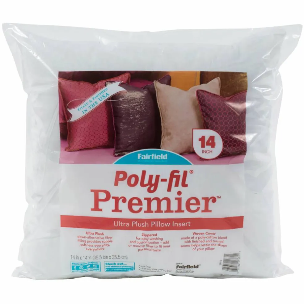 Poly-Fil® Premier™ Neckroll Pillow Insert, 5" x 14"
