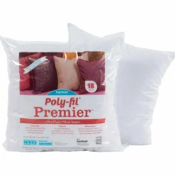 Poly-Fil® Premier⢠Ultra Plush Pillow Insert, 18" x 18"