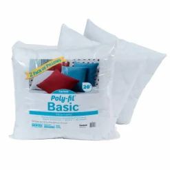 Poly-Fil® 20" x 20" Basic Pillow Inserts, 2ct.