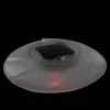 Pool Central 7.5" Clear Color Changing Solar Powered Floating Disc Pool Light