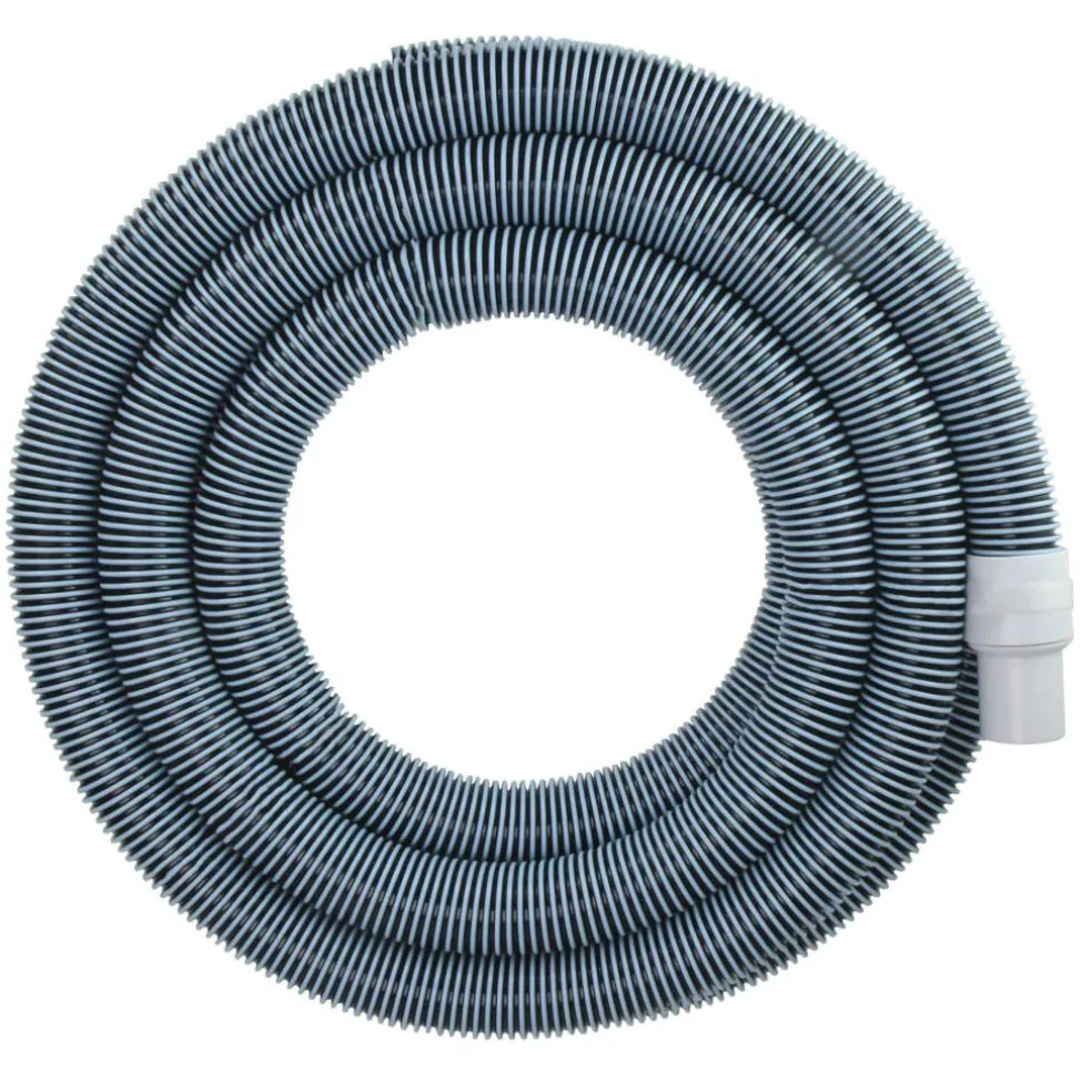 Pool Central 25ft. x 1.5" Blue & Black Extruded EVA In Ground Swimming Pool Vacuum Hose