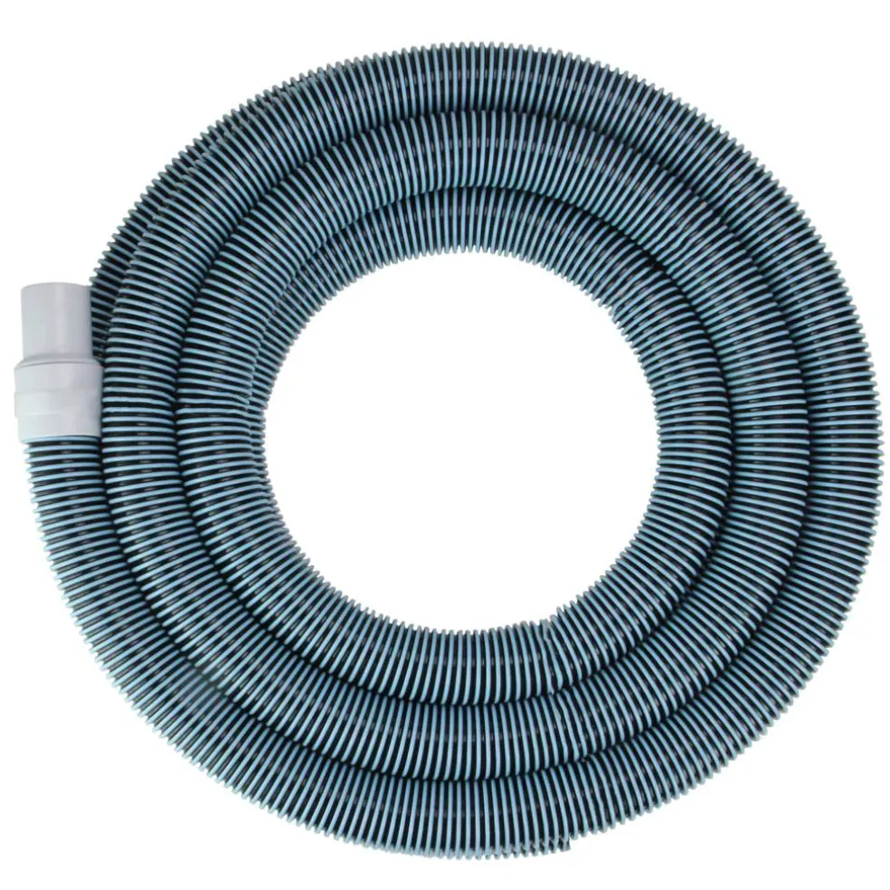 Pool Central 25ft. x 1.5" Blue & Black Extruded EVA In Ground Swimming Pool Vacuum Hose
