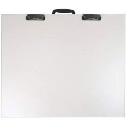 Portable Art/Drawing Studio w/Easy-Fold Legs, White, 20" x 26"